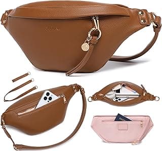 Anti Pickpocket Bag - RFID Crossbody Bag for Travel, Adjustable Strap Multiple Compartments Anti Theft Crossbody Bags for Women Vegan Travel Size Essentials Crossbody Bags for Women Large Size